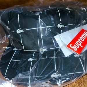 Supreme LACOSTE Reflective Grid Nylon Camp Cap

Brand new with tags